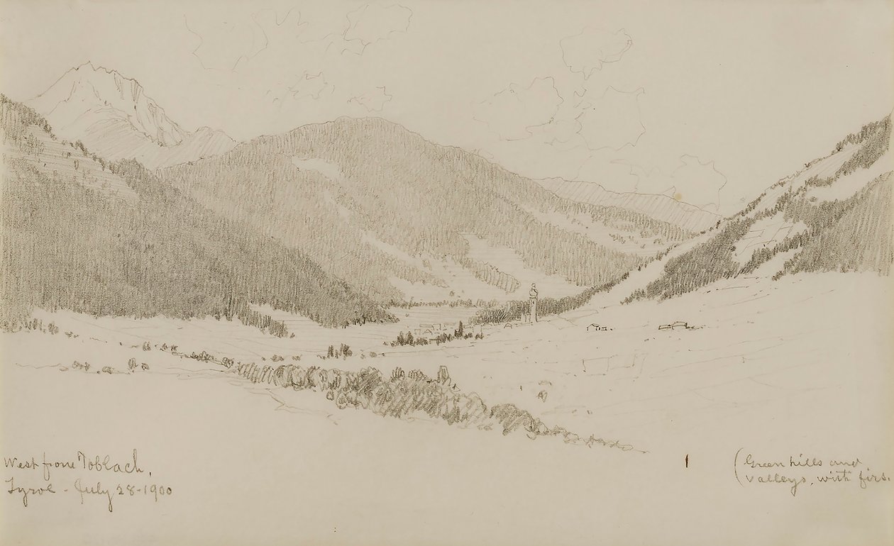 Vest for Toblach, Tyrol af George Elbert Burr
