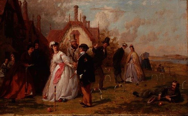 Kroket af George Elgar Hicks