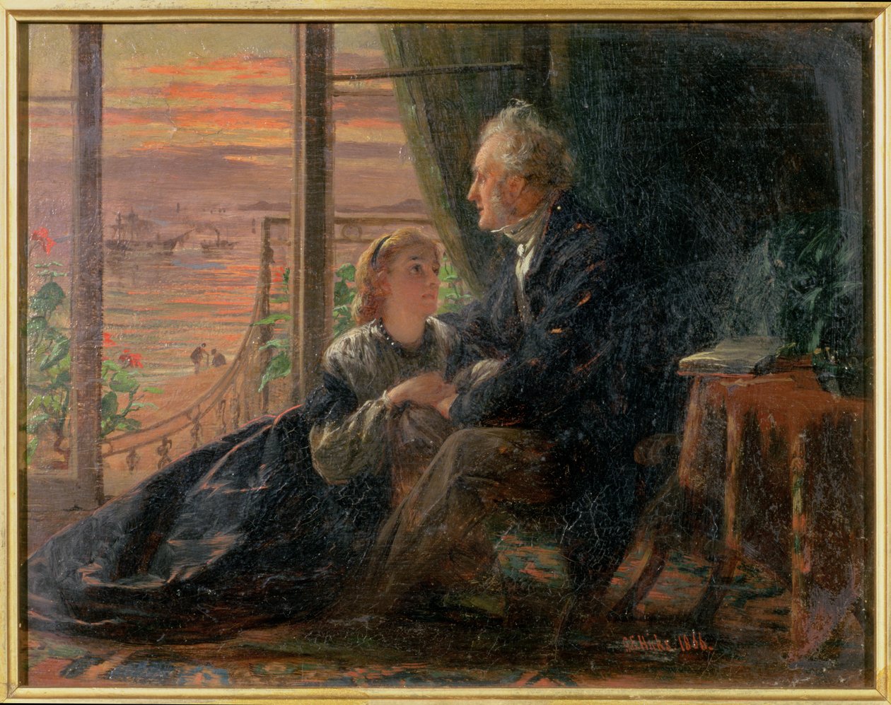 Afteneventyr, 1866 af George Elgar Hicks