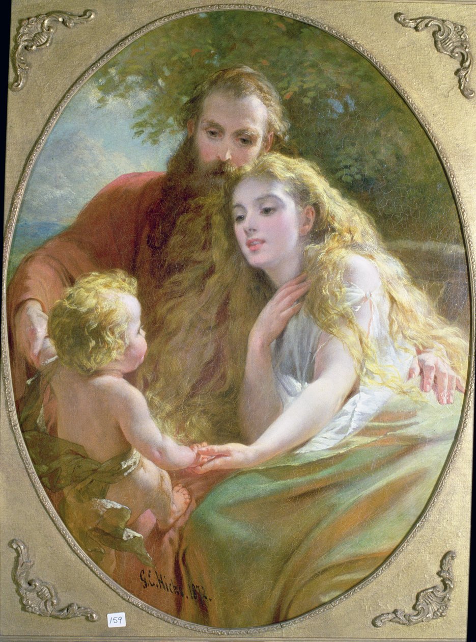 Forældreskab, 1872 af George Elgar Hicks