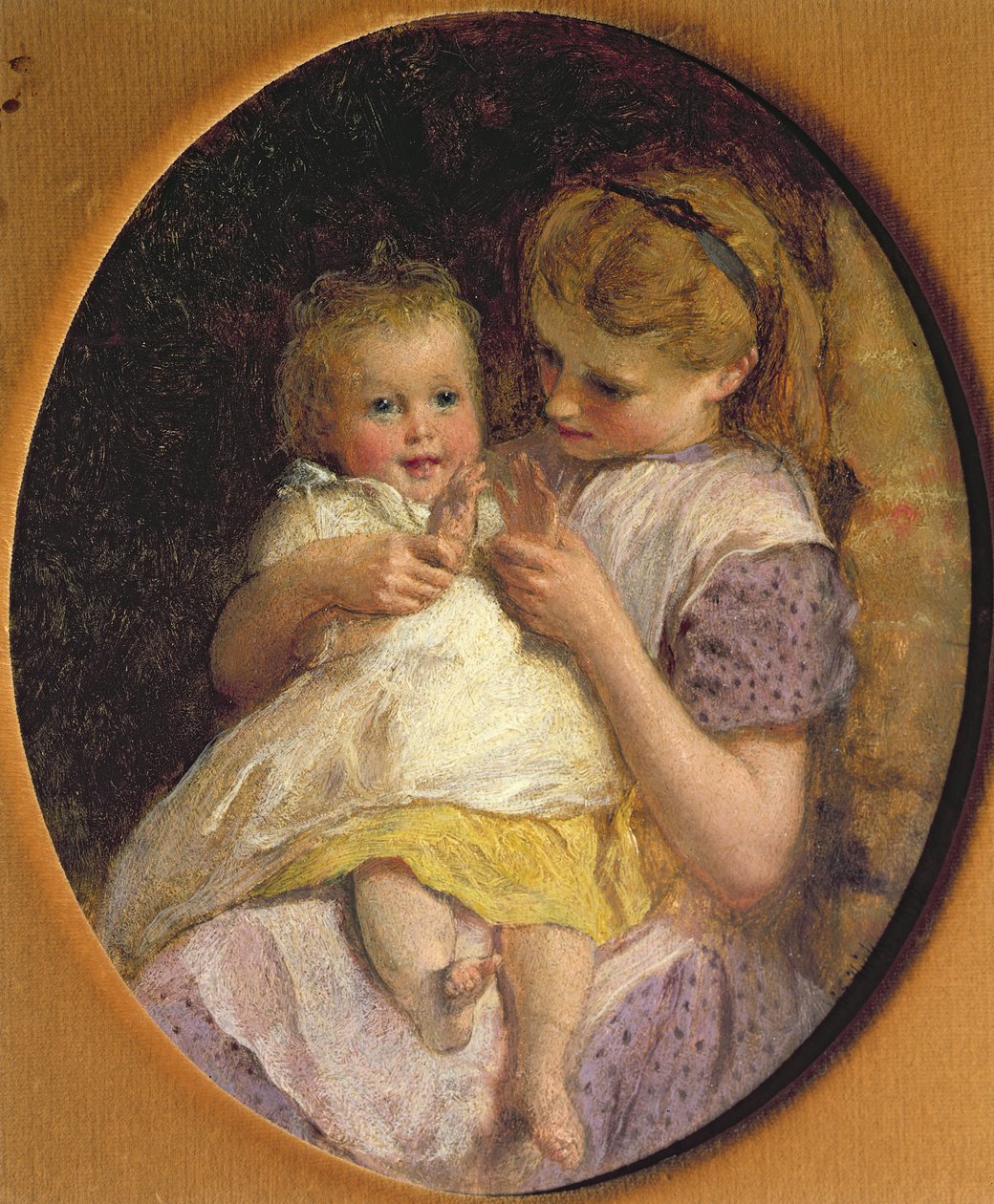 Pat-en-kage af George Elgar Hicks