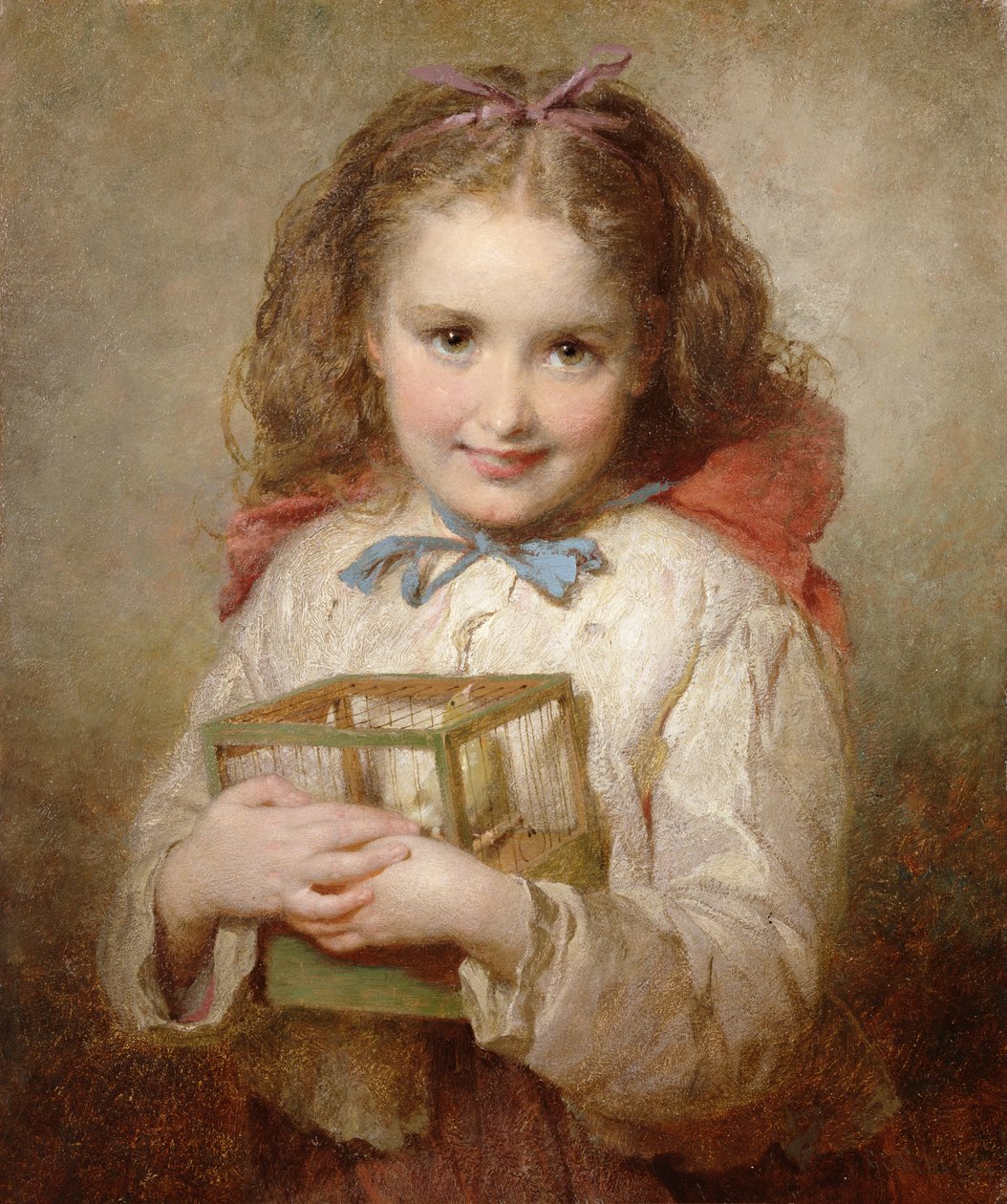Fødselsdagsgaven af George Elgar Hicks