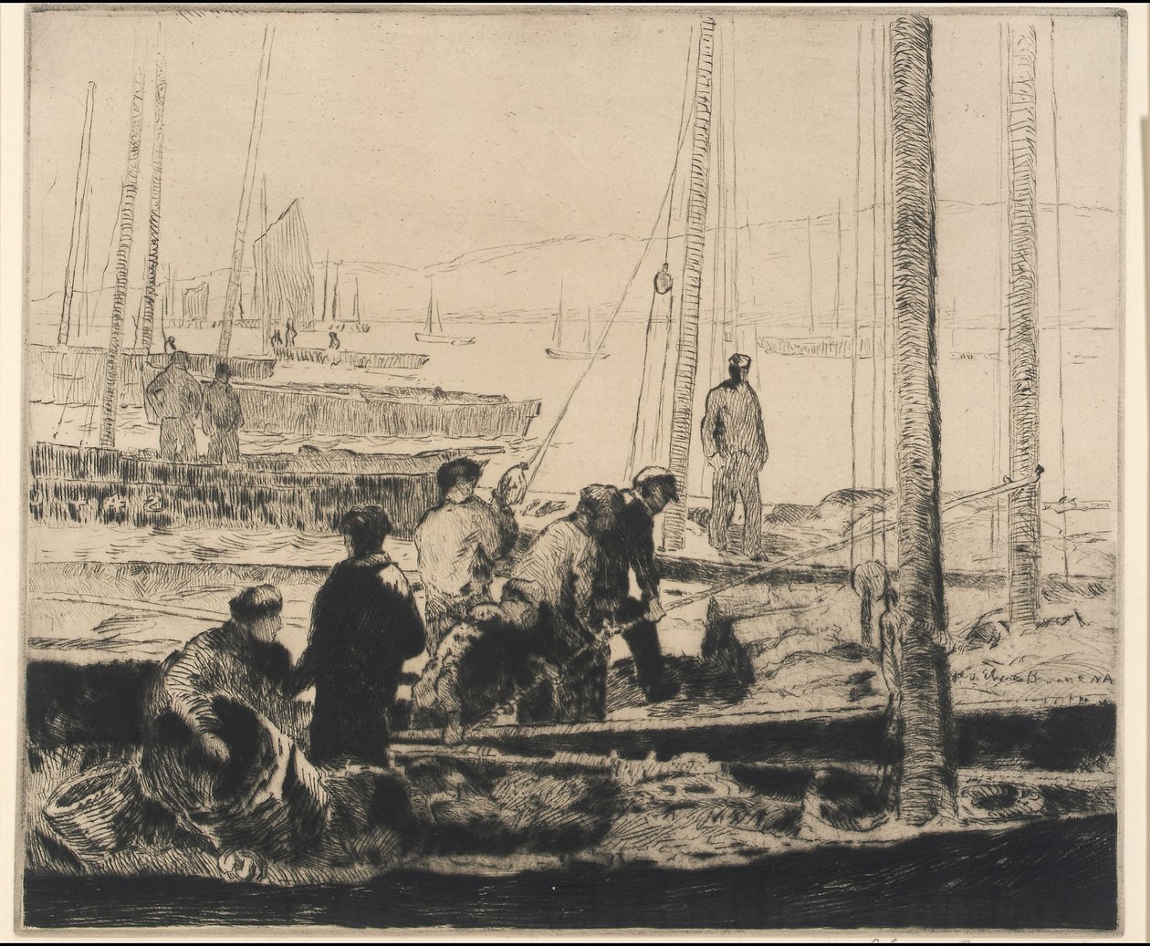 Sardinflåde af George Elmer Browne