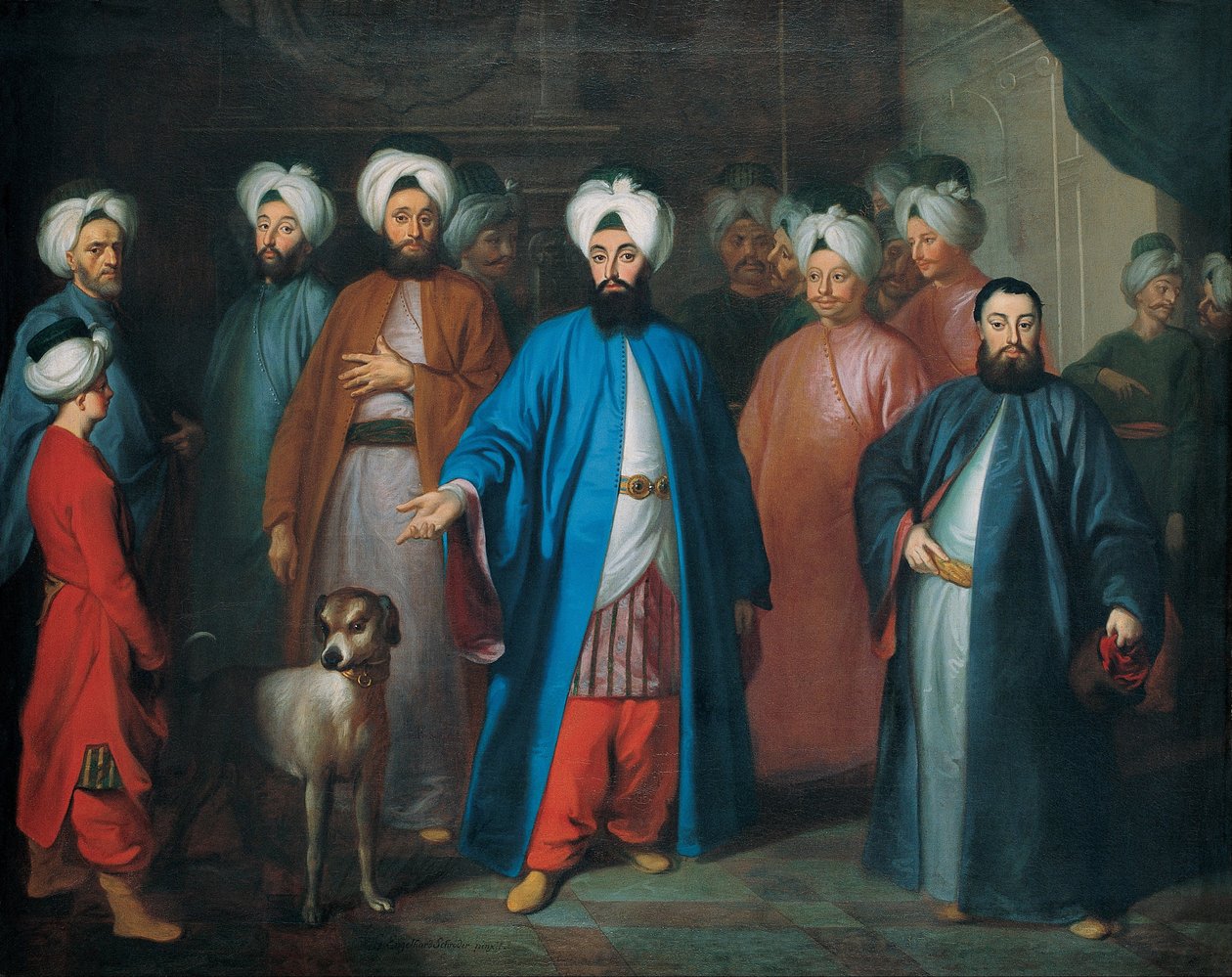 Mehmed Said Efendi og hans følge, 1740