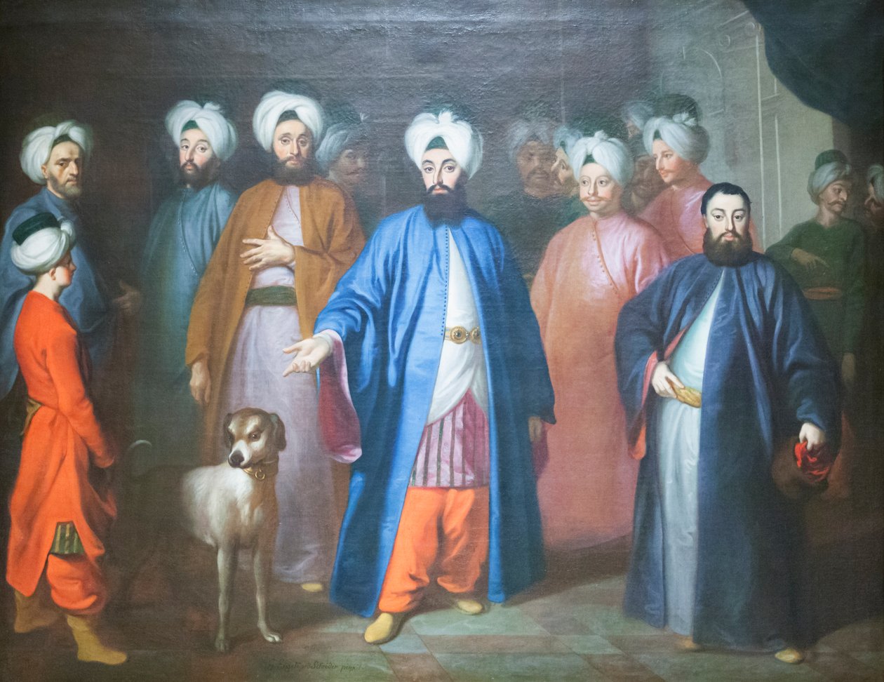 Mehmed Said Efendi og hans følge af George Engelhardt Schroeder
