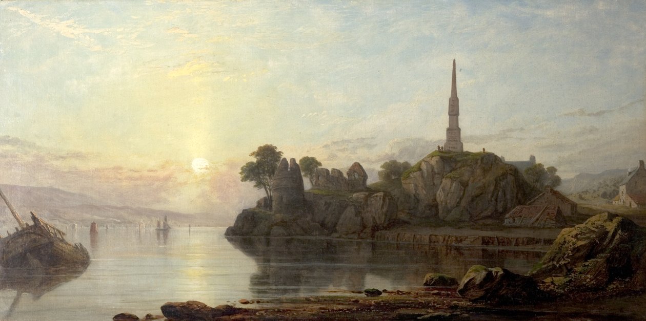 On The Clyde, 1800-tallet af George F. Buchanan