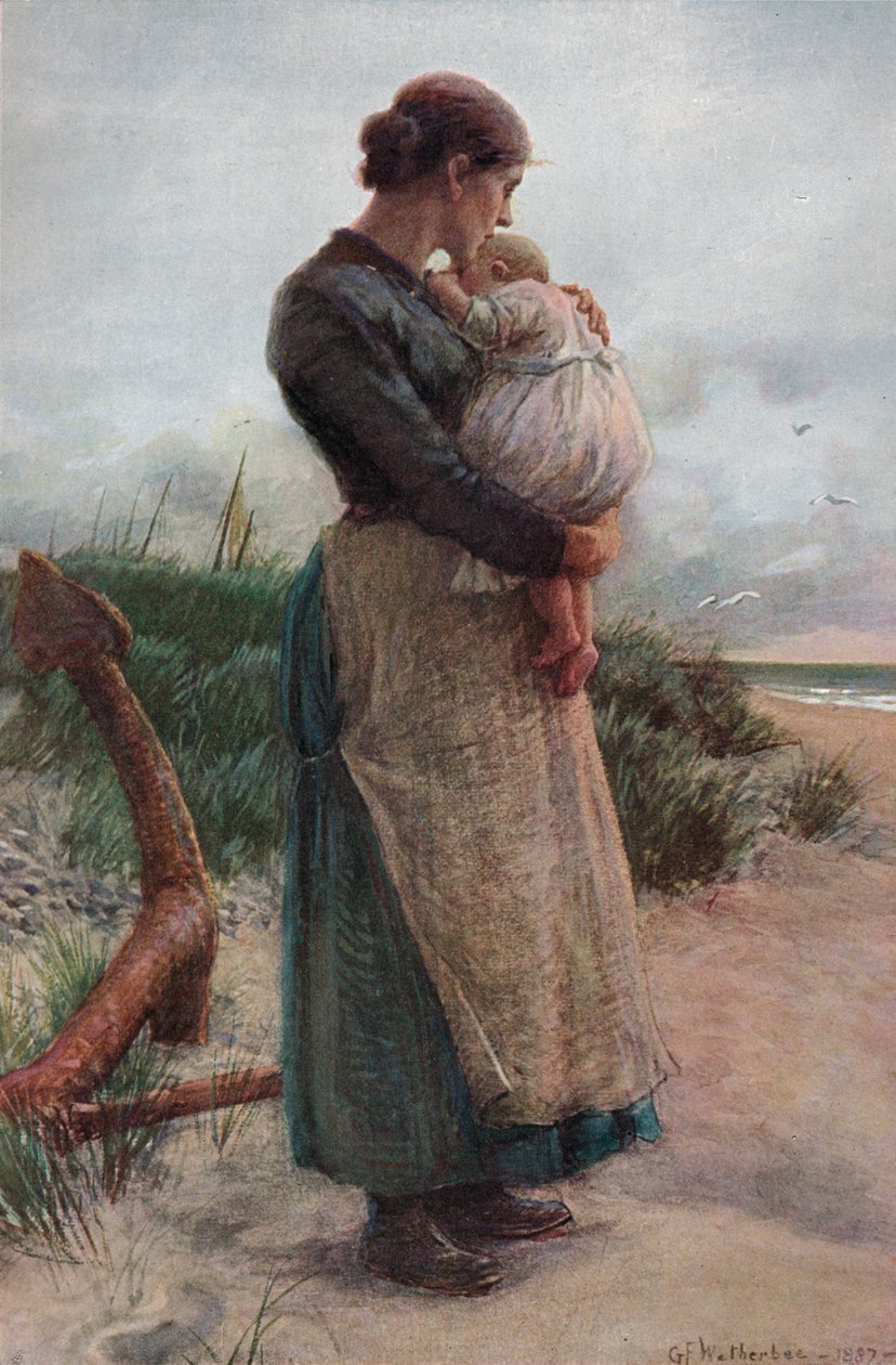 A Fishermans Treasure, c1870-1906, 1906. af George Faulkner Wetherbee