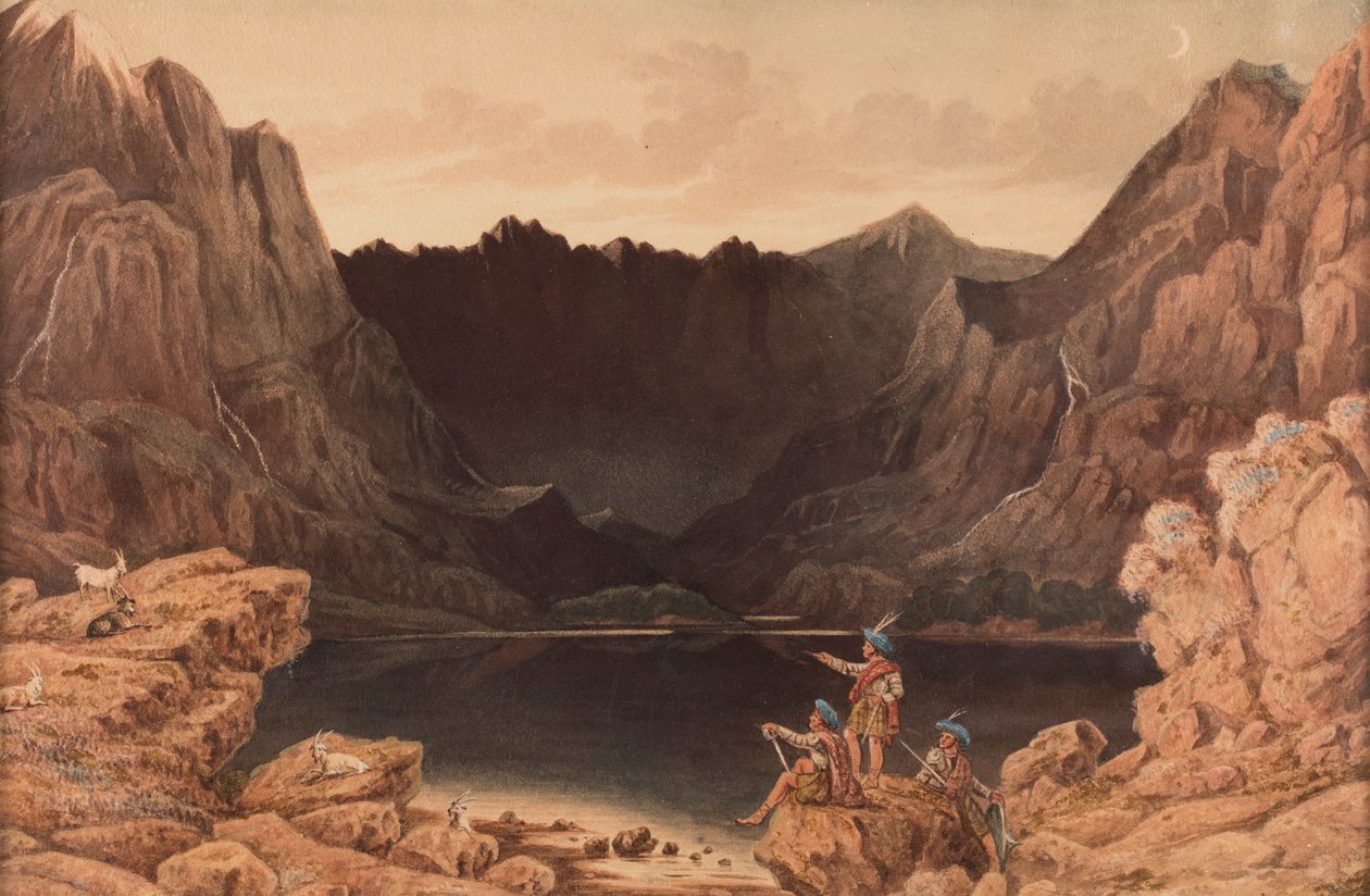 Loch Coruisk, Isle of Skye af George Fennel Robson