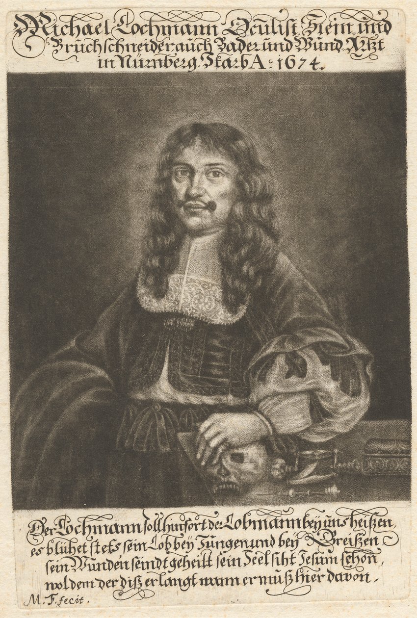 Michael Lochmann (1630-1674) af George Fennitzer