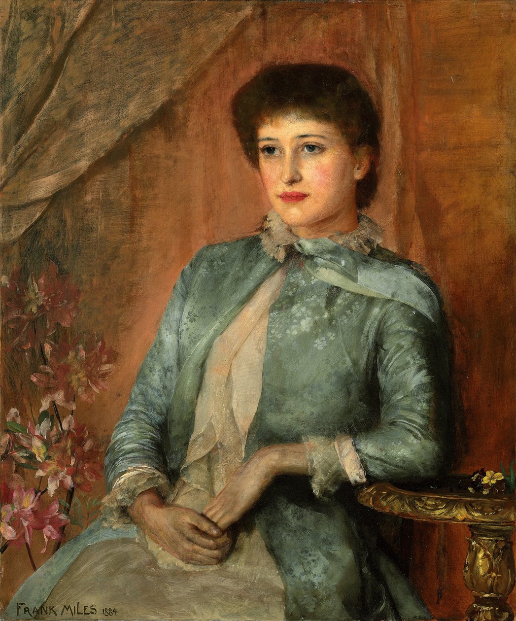 Portræt af Lillie Langtry, 1884 af George Frank Miles
