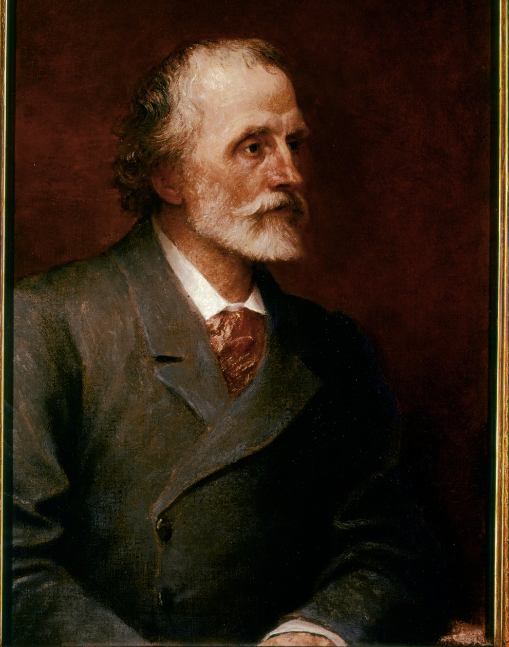 George MEREDITH, Portræt 1893 (olie på lærred) af George Frederic Watts