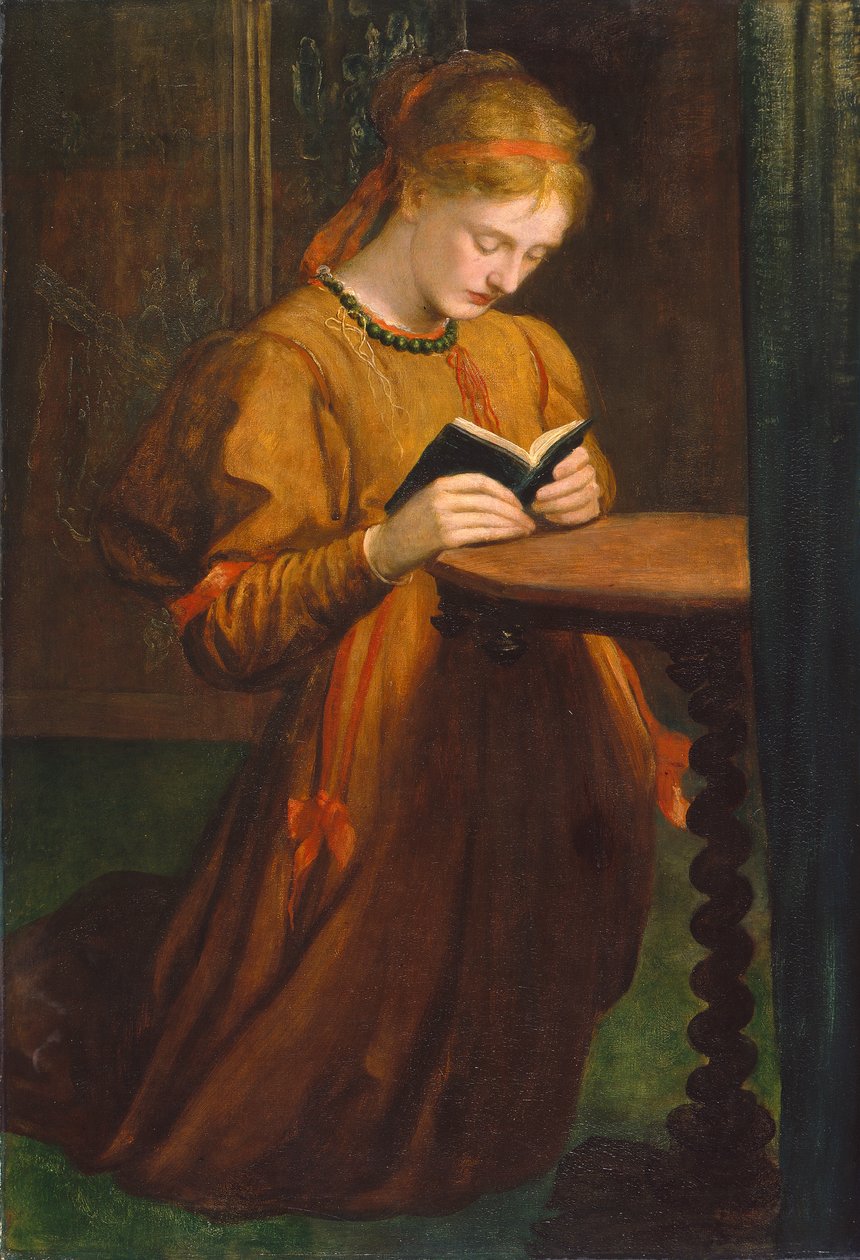 May Prinsep (Bøn) 1867 (olie på lærred) af George Frederic Watts