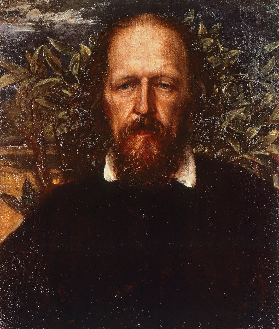 Portræt af Alfred Tennyson (1809 - 1892), af George Frederick Watts (1817-1904) af George Frederic Watts