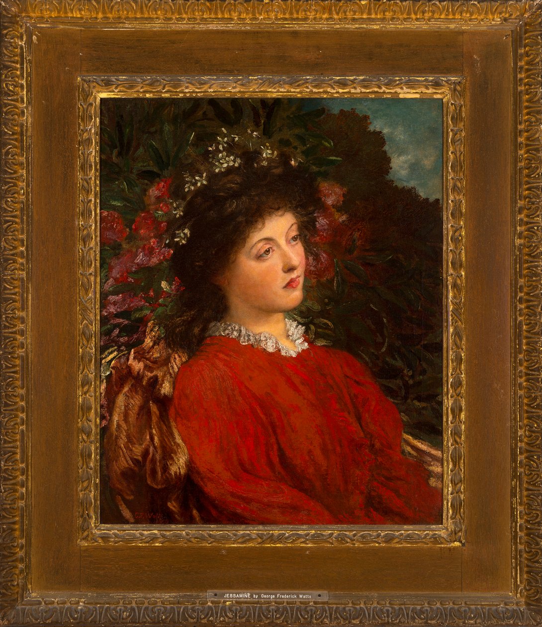 Portræt af Eveleen Tennant (senere fru F.W.H. Myers) 1876 (olie på lærred) af George Frederic Watts