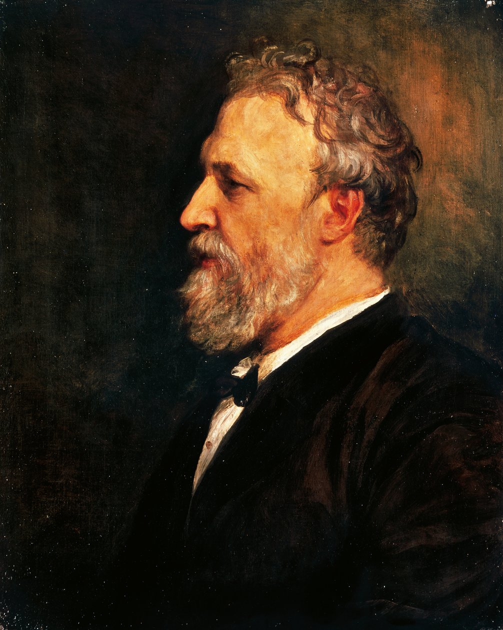 Portræt af Robert Browning (Camberwell af George Frederic Watts