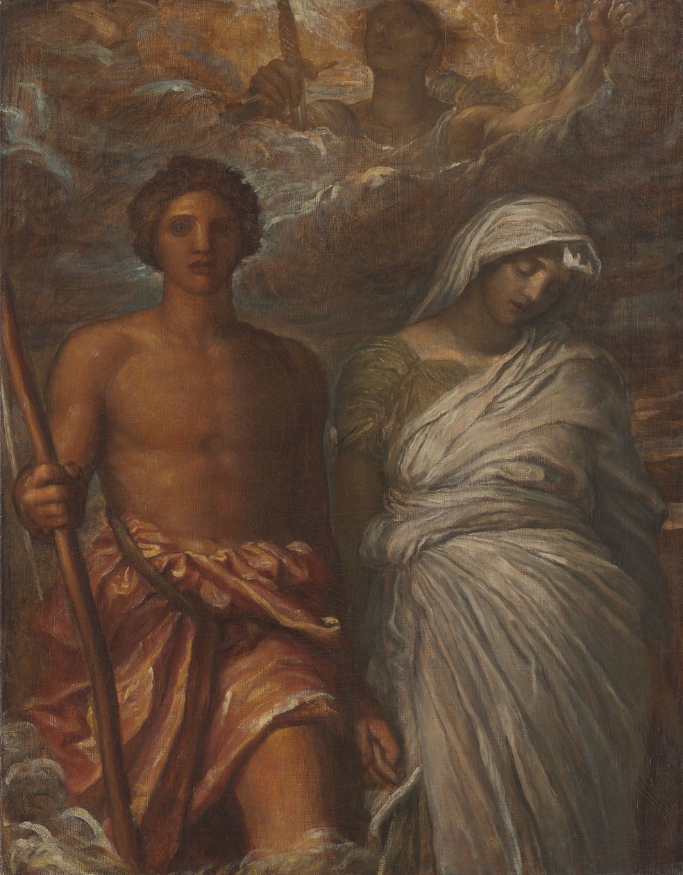 Tid, Død og Dom af George Frederic Watts