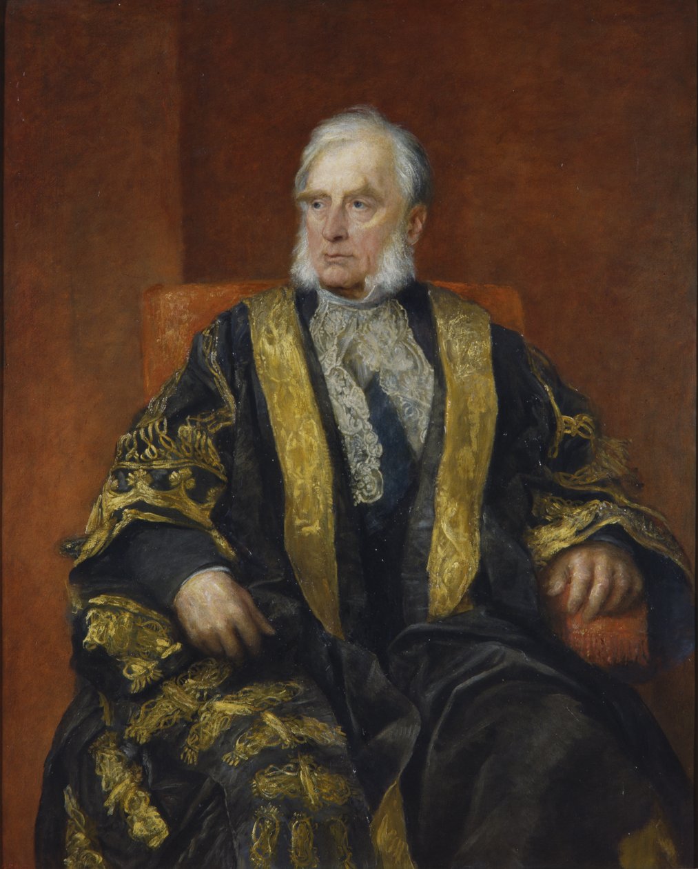 William Cavendish, 7. hertug af Devonshire (olie på lærred) af George Frederic Watts