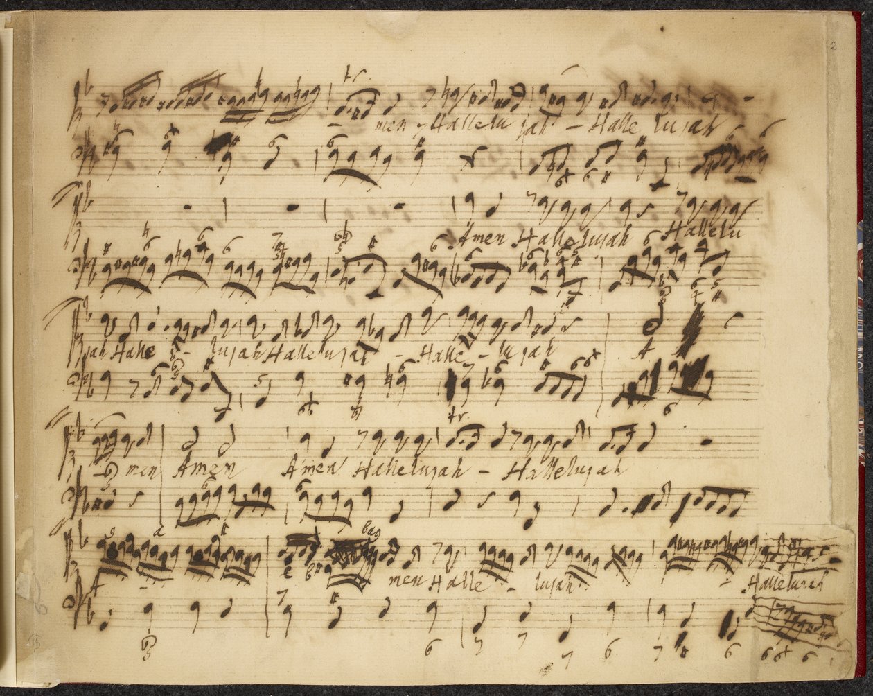 R.M.20.f.12, nr.2 Diverse samlinger og udvalg bd. VI., ca. 1735-50 (blæk på papir) af George Frederick Handel
