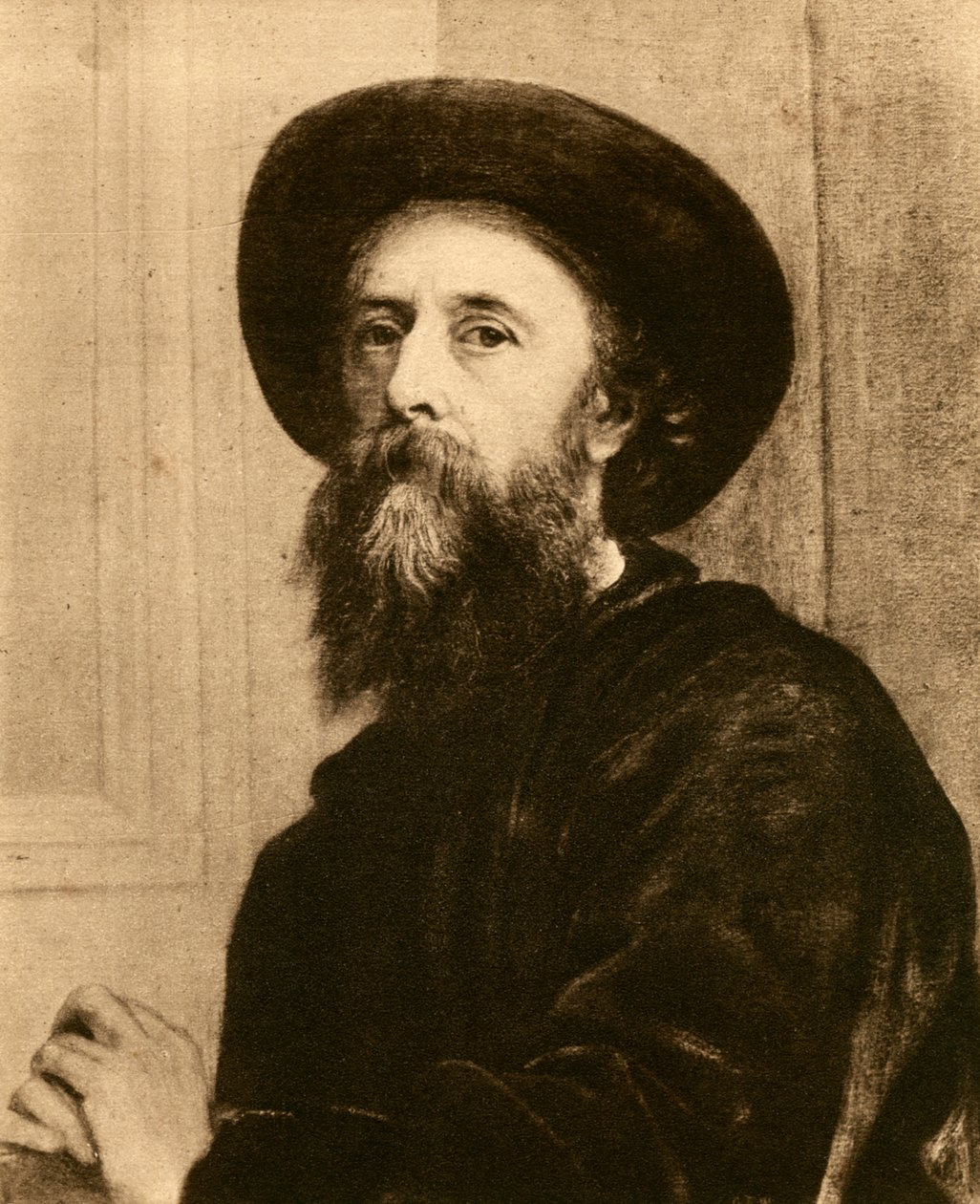George Frederic Watts, engelsk victoriansk maler og billedhugger, 1913. af George Frederick Watts