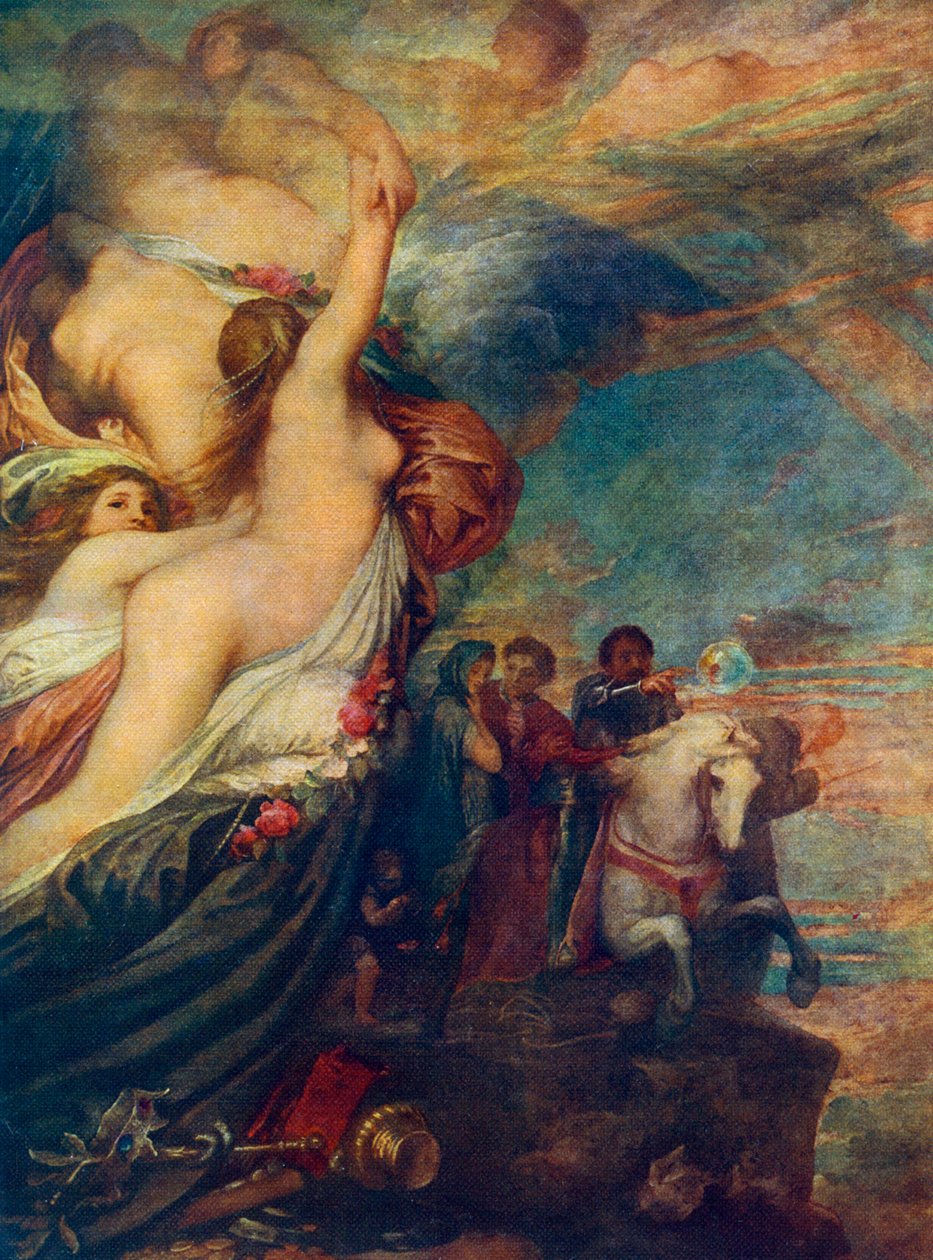 Livets illusioner, 1849, 1912. af George Frederick Watts