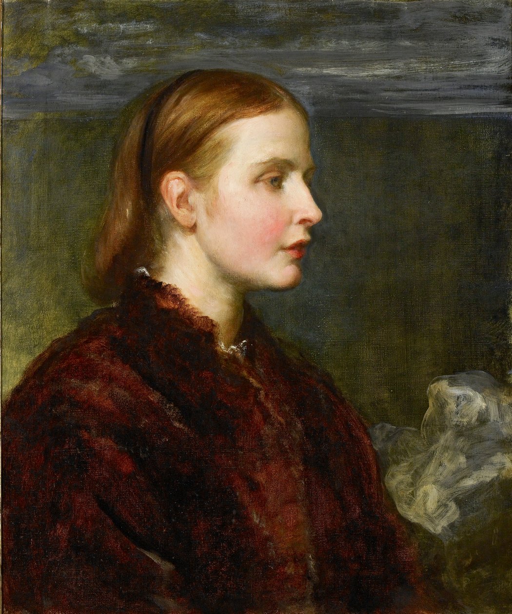 Miss Eliza Ann Ogilvy, 1866 af George Frederick Watts