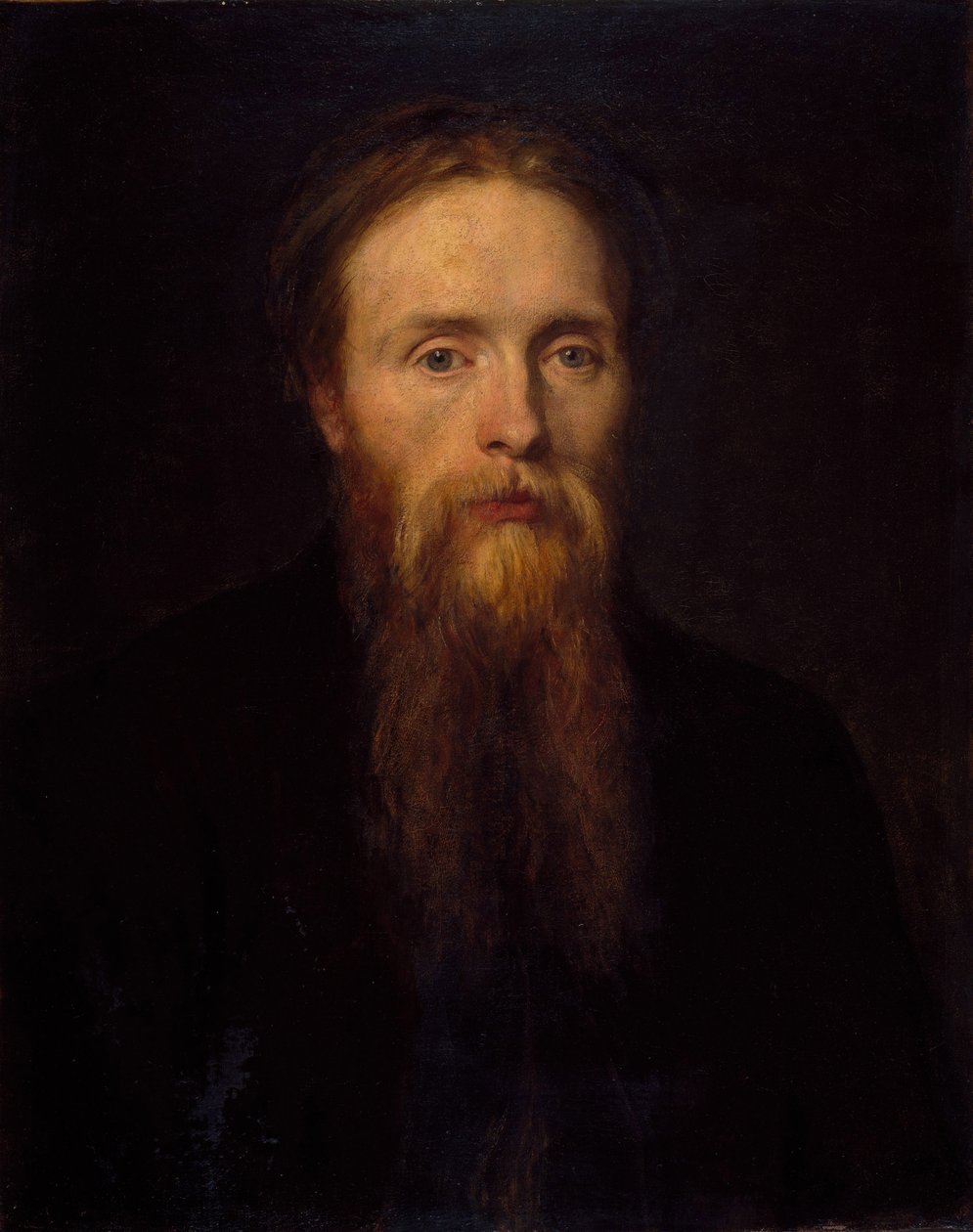 Portræt af Edward Burne-Jones, 1870 af George Frederick Watts