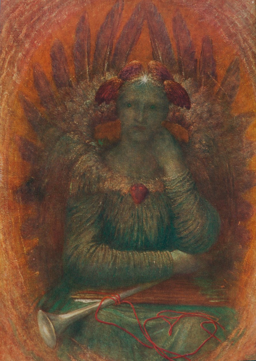 Beboeren i det inderste, c1885, 1912 af George Frederick Watts