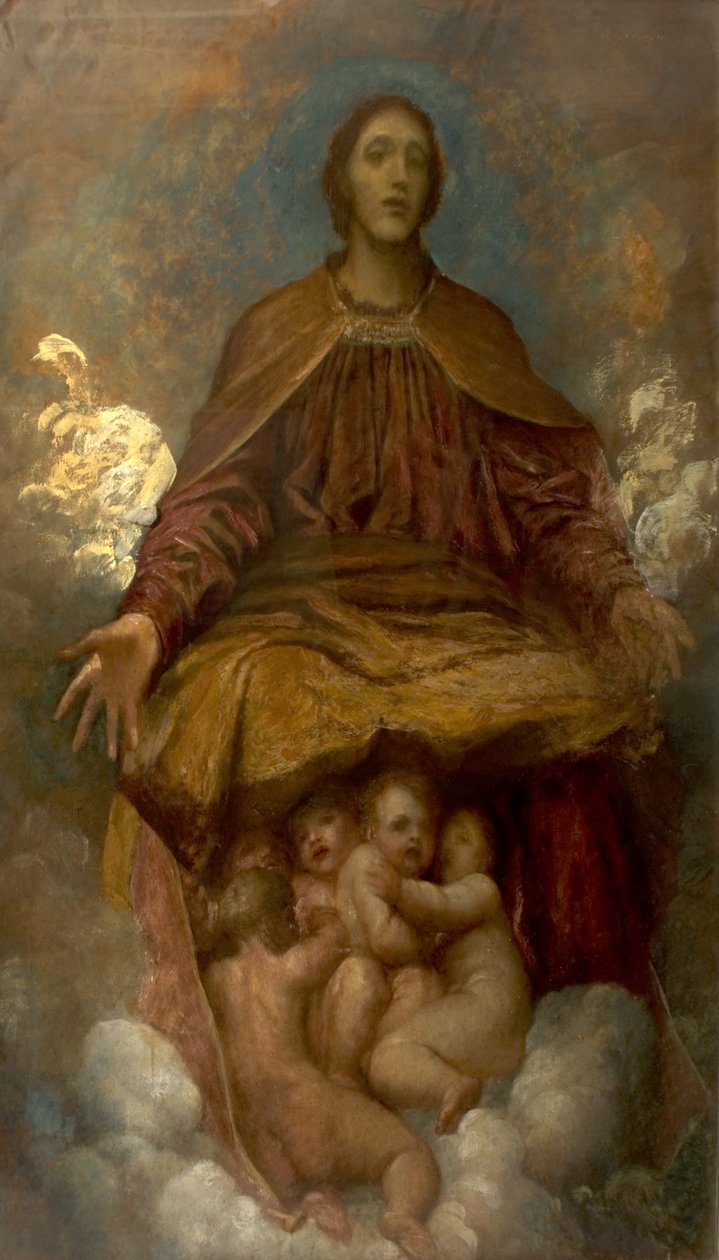 Kristendommens Ånd, 1872-75 af George Frederick Watts