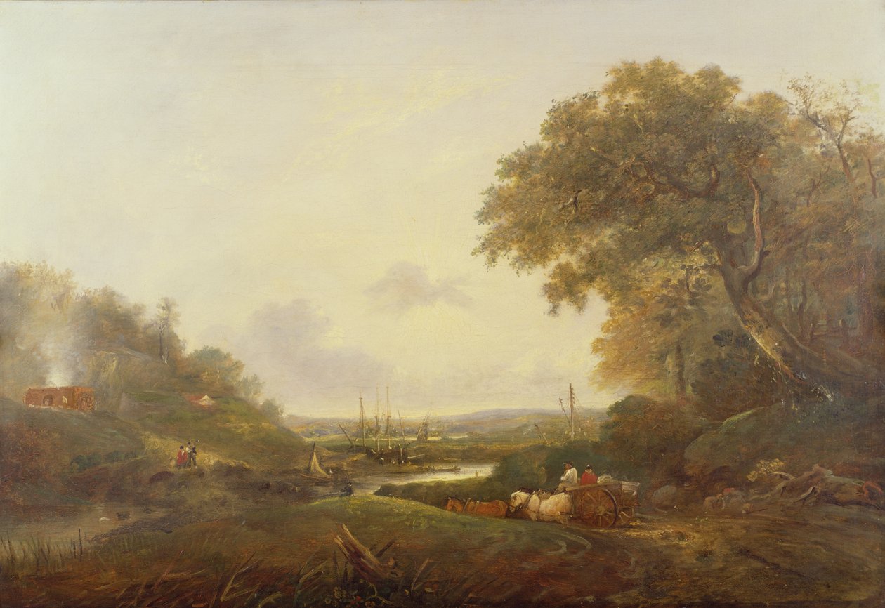 Lime Pits, Akenham af George Frost