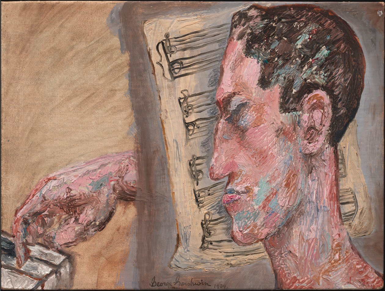 George Gershwin Selvportræt, 1934. af George Gershwin