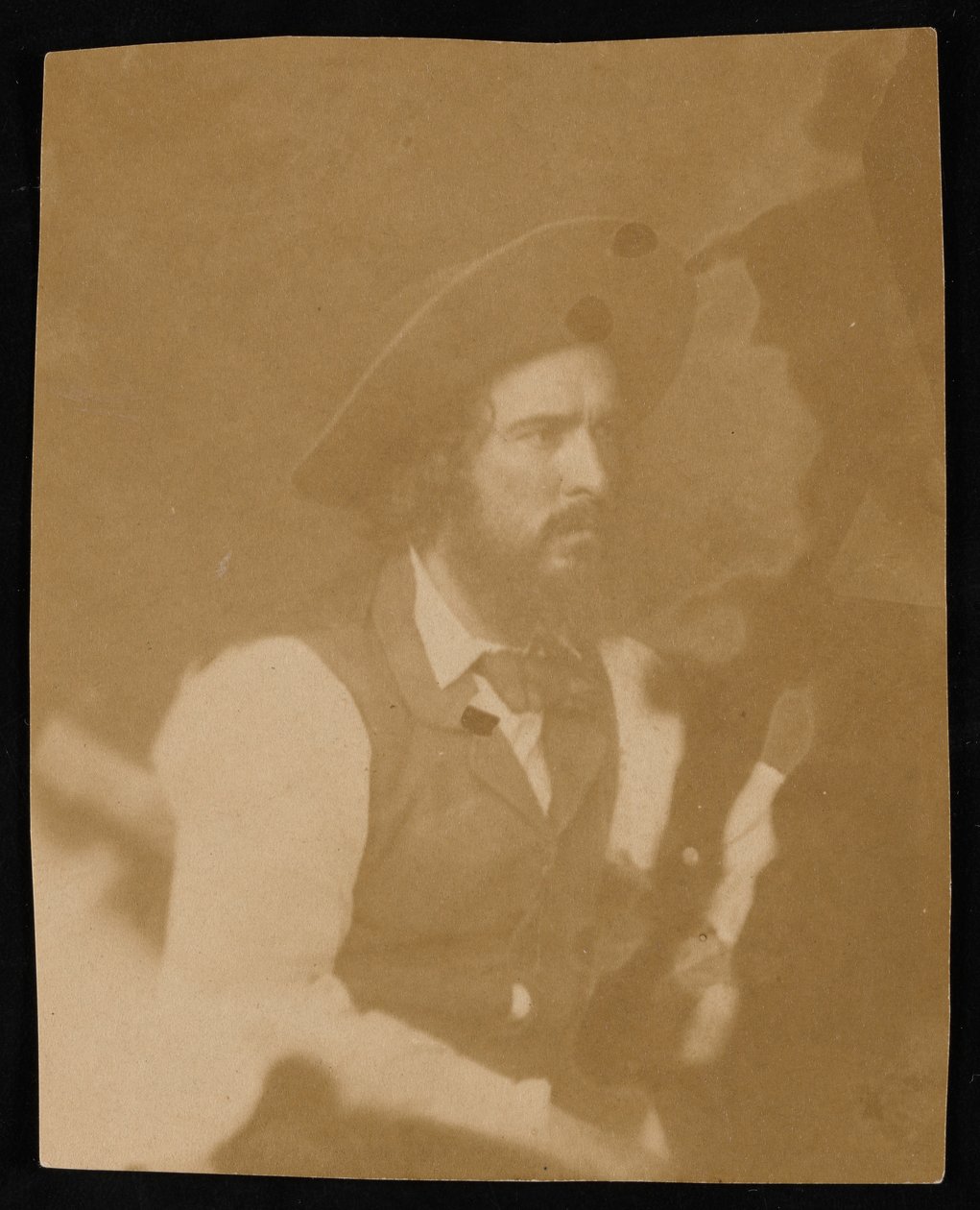 Portræt af Caleb Burwell Rowan Kennerly 1829-1861, før 1861. af George Gibbs
