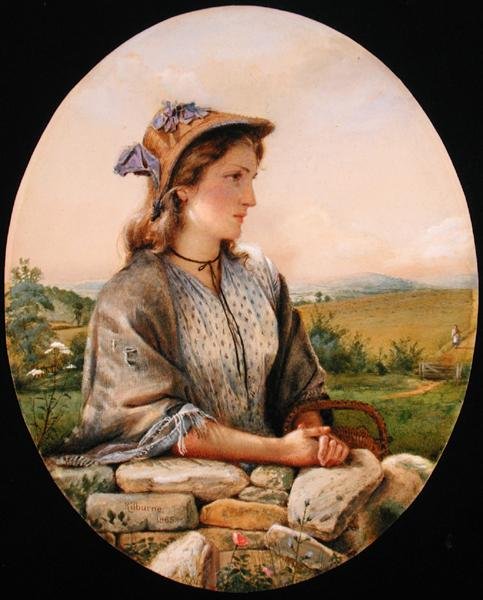En Landspige af George Goodwin Kilburne