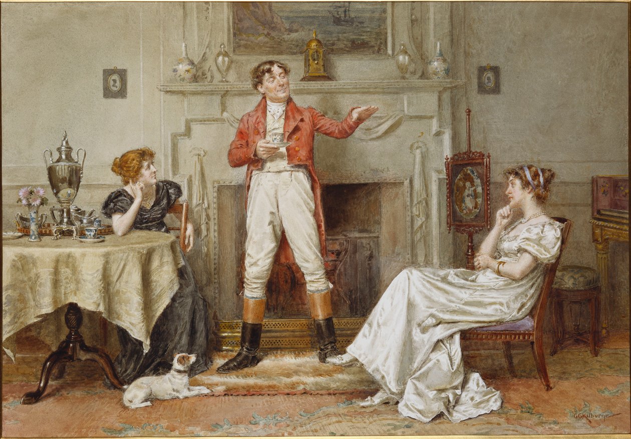 En god historie af George Goodwin Kilburne