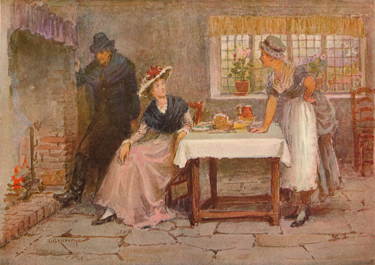 Langham Sketch: Shelter, c1885 af George Goodwin Kilburne