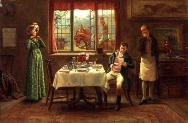 Afgangen af George Goodwin Kilburne