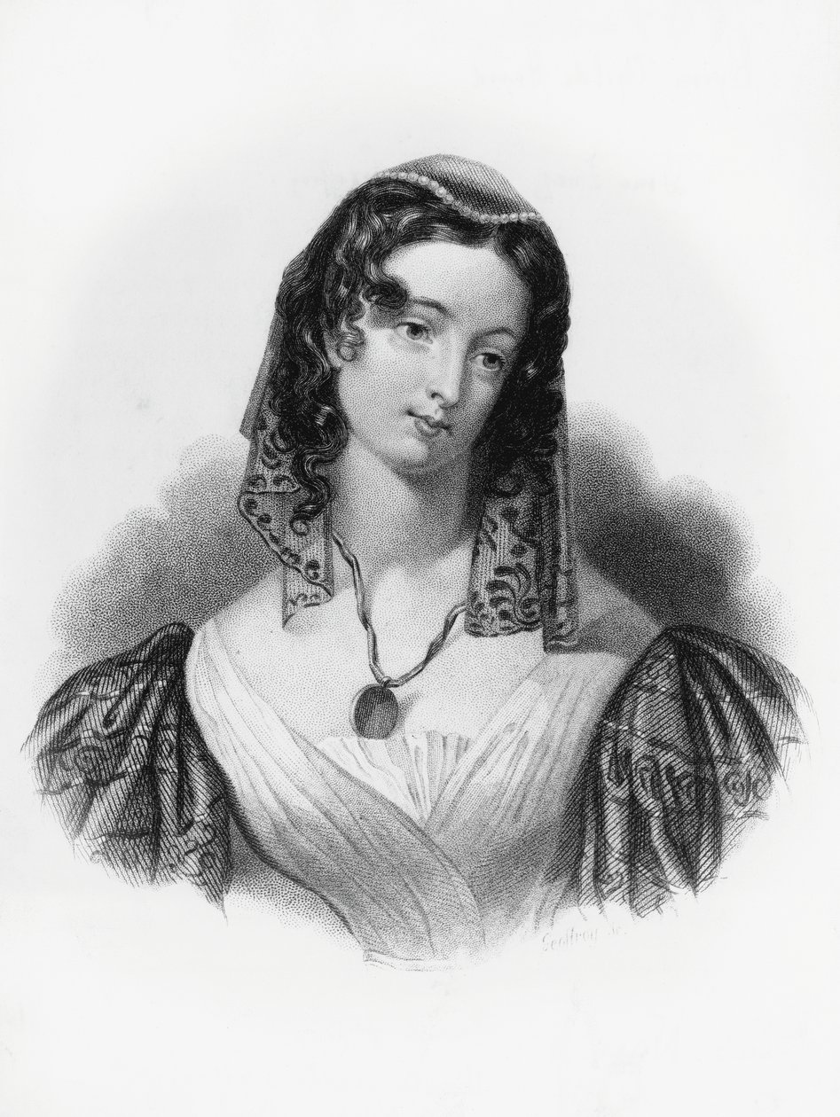 Inez, illustration til Childe Harold