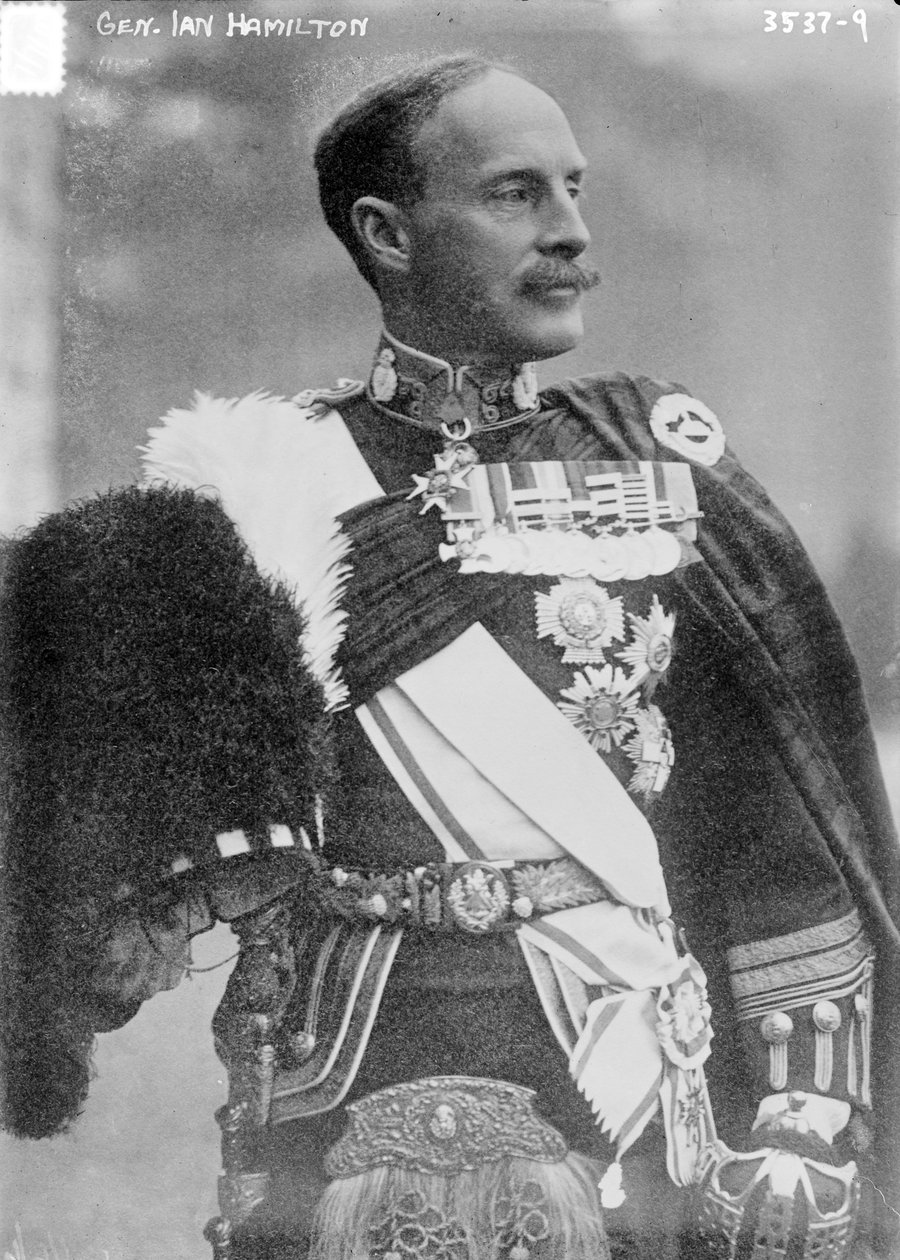 General Ian Hamilton, 1910-5 af George Grantham Bain
