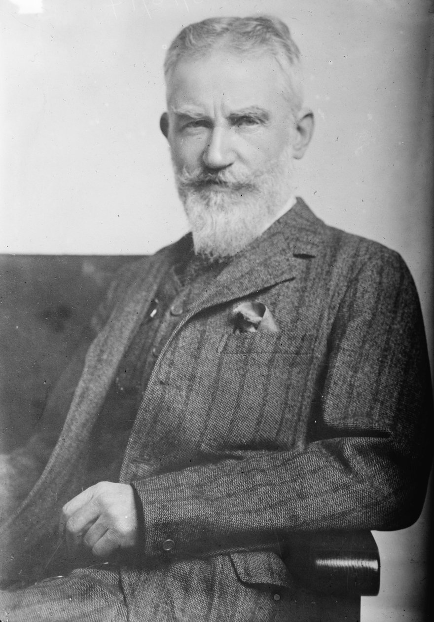 George Bernard Shaw, 1914 af George Grantham Bain