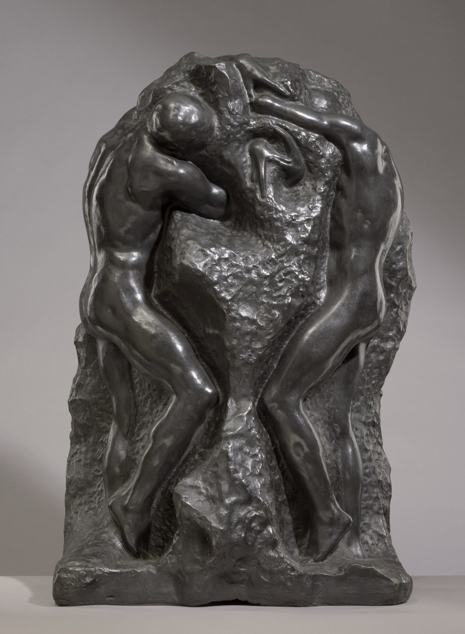 Broderlig kærlighed, modelleret 1886-87 (bronze) af George Grey Barnard