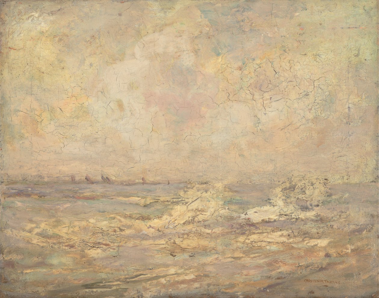 Seascape af George Grosvenor Thomas