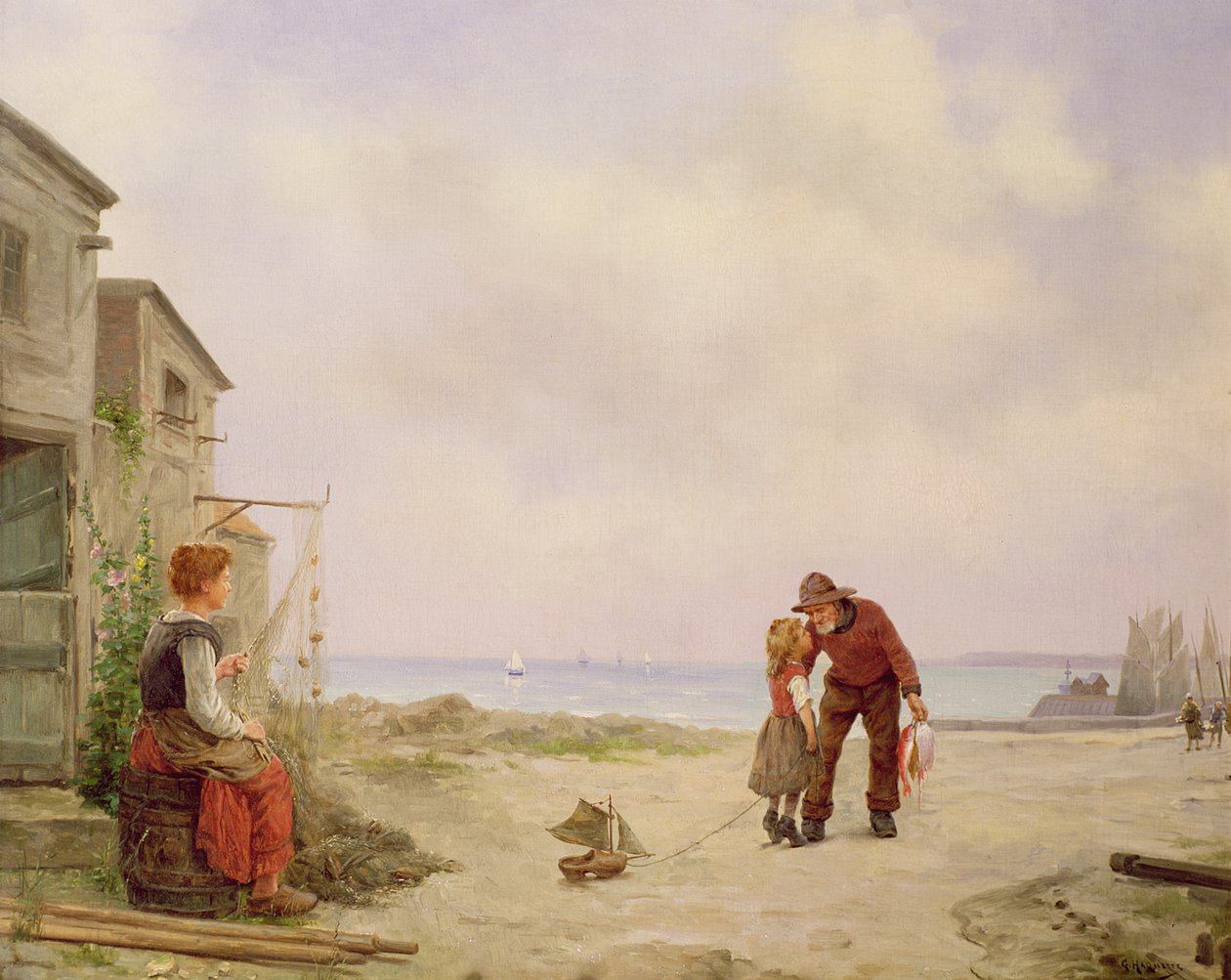 Fiskerens tilbagevenden af George Haquette