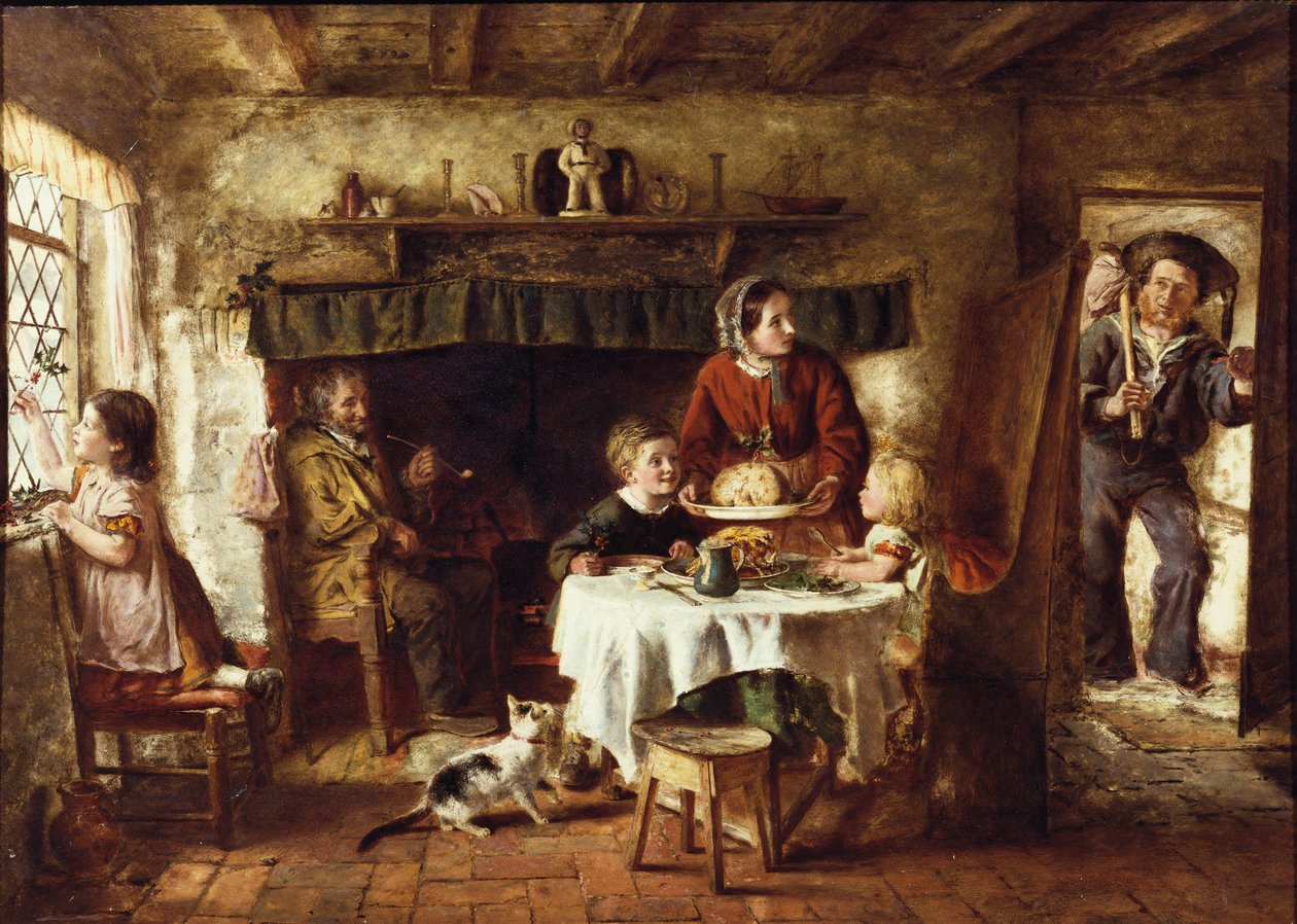 juledag, 1867 af George Hardy