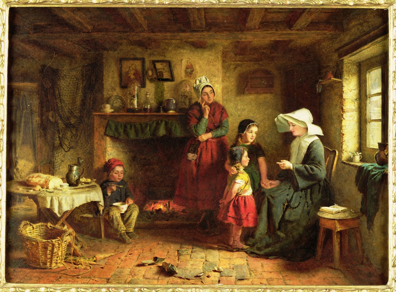 Næstekærlighedens søster, 1866 af George Hardy