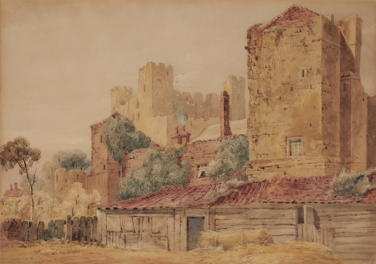 Rochester Castle af George Harley