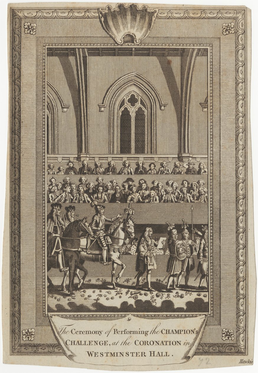 Ceremonien for at udføre Champion
