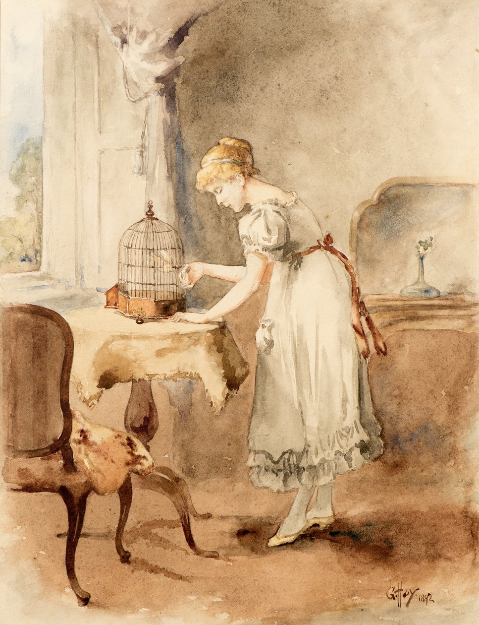 At fodre de kanariske af George Hay