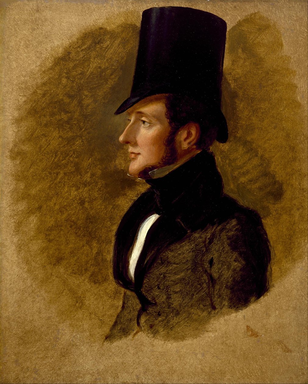 Fitzstephen French, parlamentsmedlem af George Hayter