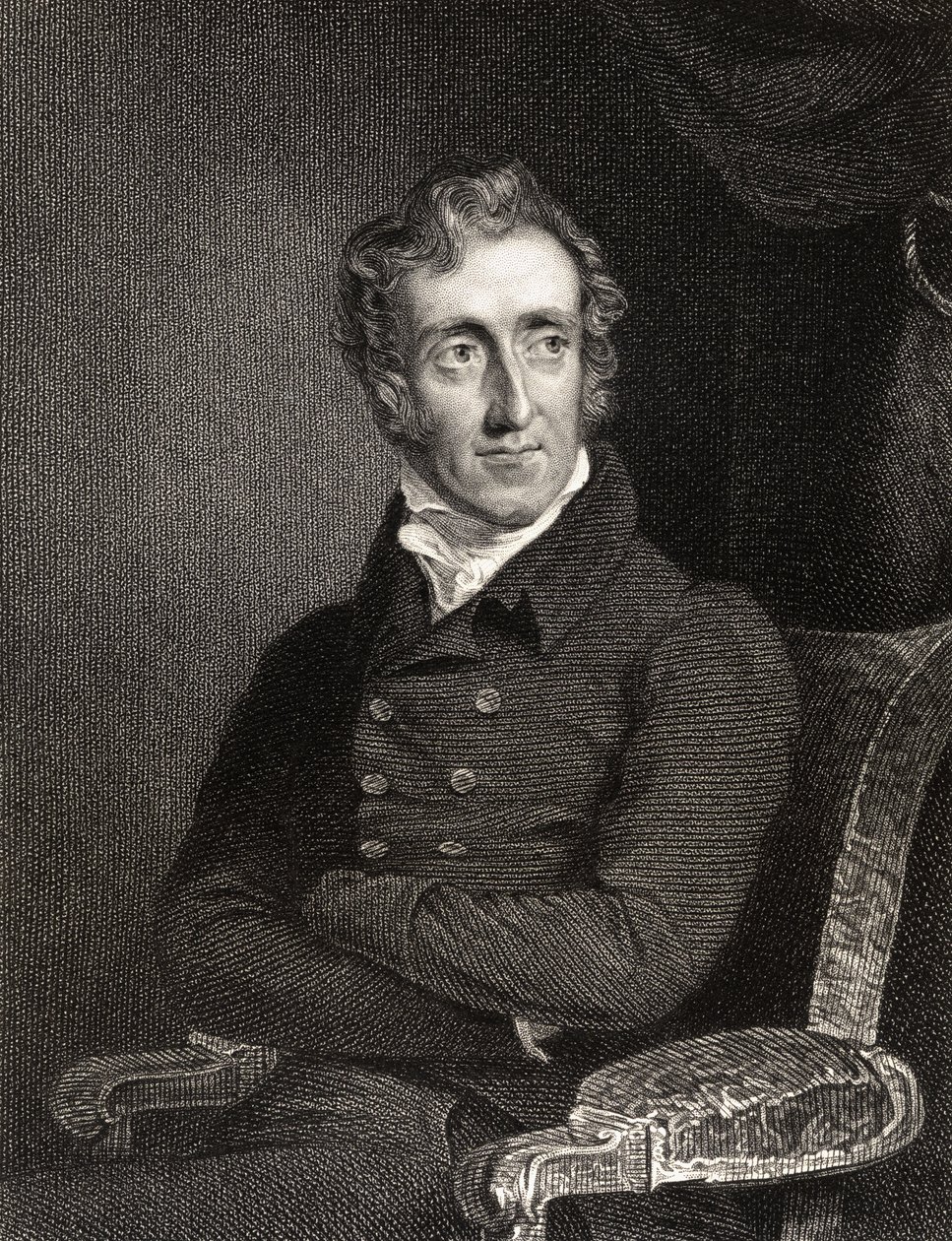 Henry Welbore Agar Ellis, 2. Viscount Clifden, graveret af Edward Scriven (1775-1841), fra 