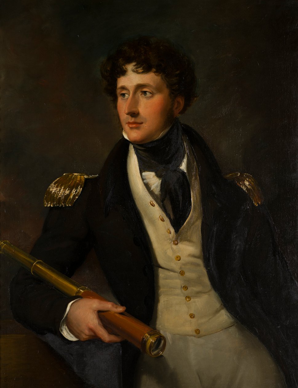Portræt af Captain the Hon. Charles Bridgeman (1791-1860), ca. 1810-50 (olie på lærred) af George Hayter