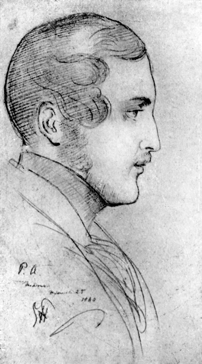 Prinsgemalen Albert, mand og ægtefælle til dronning Victoria, 1901. af George Hayter